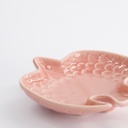 Swallow Bird Plate 12x11x3cmh Pink 10/120
