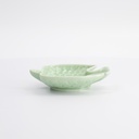 Swallow Bird Plate 12x11x3cmh Hiwa Green 10/120
