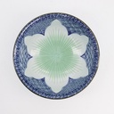 Lily Flower Bowls Ramen 20.5x8cm 1200ml Blue 20935 3/24
