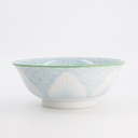 Lily Flower Bowls Ramen 20.5x8cm 1200ml Light Blue 20937 3/24