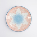 Lily Flower Plate 20x2cm Red 21153 6/48
