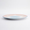 Lily Flower Plate 26x2cm Red 21157 6/36