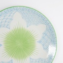 Lily Flower Plate 26x2cm Light Blue 21158 6/36
