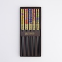 Chopstick Giftset/5 Peony Flower 17866 1/100