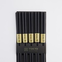 Chopstick Set/5 Polymer Glassfibre Pentagon Shape A4-D287 10/100