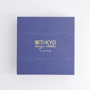 Nippon Blue Plate Set 16x2cm 6pcs 16177 1/12