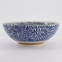 Mixed Bowls Aisome Tako karakusa 21.3x8.2cm 1450ml BL/WH 21488 3/24