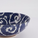 Mixed Bowls Kayame Tako Karakusa 21.3x8.2cm 1450ml BL/WH 21490 3/24