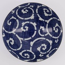 Mixed Bowls Kayame Tako Karakusa 21.3x8.2cm 1450ml BL/WH 21490 3/24