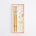 Chopstick Giftset/4 Kawaii Cats 33517 1/100