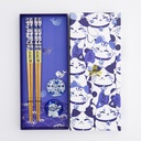 Chopstick Giftset/4 Lucky Cat 33519 1/100