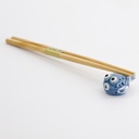 Chopsticks Rest Blowfish Blue D65-4 12/480