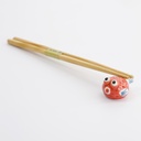 Chopsticks Rest Blowfish Red D65-2 12/480