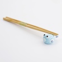 Chopsticks Rest Blowfish L.Blue D65-3 12/480