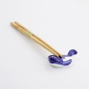 Chopsticks Rest Fish Blue D66-3 12/480