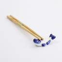Chopsticks Rest Fish Blue D66-5 12/480
