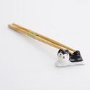 Chopsticks Rest Shiba Black D8-11BK 12/480