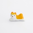 Chopsticks Rest Shiba Yellow D8-11YW 12/480