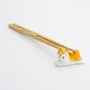 Chopsticks Rest Shiba Yellow D8-11YW 12/480