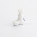 Chopsticks Rest Sake Set White D68-2 12/480
