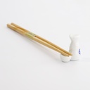 Chopsticks Rest Sake Set White D68-2 12/480