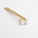 Chopsticks Rest Cat Brown D61-2 12/480
