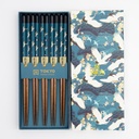 Chopstick Giftset/5 Crane 33702 1/100
