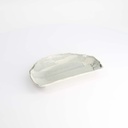 Mino Craft Plate 21x13x3.5cm Light Blue/White TA-15 6/48