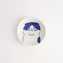 Kawaii Sauce Dish Cat Scottish 9x2.7cm BL/WH TA-20 12/192