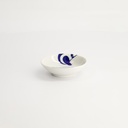 Kawaii Sauce Dish Penguin 9x2.7cm BL/WH TA-23 12/192