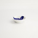 Kawaii Sauce Dish Whale 9x2.7cm BL/WH TA-25 12/192