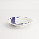 Kawaii Plate Crab 13.7x2.4cm BL/WH TA-24/L 12/96