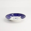 Kawaii Plate Polar Bear 13.7x2.4cm BL/WH TA-27/L 12/96