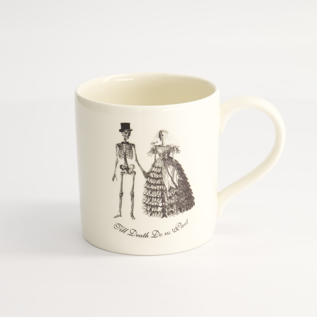 Skull Design Wedding Mug 9x9.3cm 400ml 22158 1/12