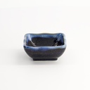 Mino Craft Sauce Dish 7.6x7.8x3.2cm Bk/Bl  12/144