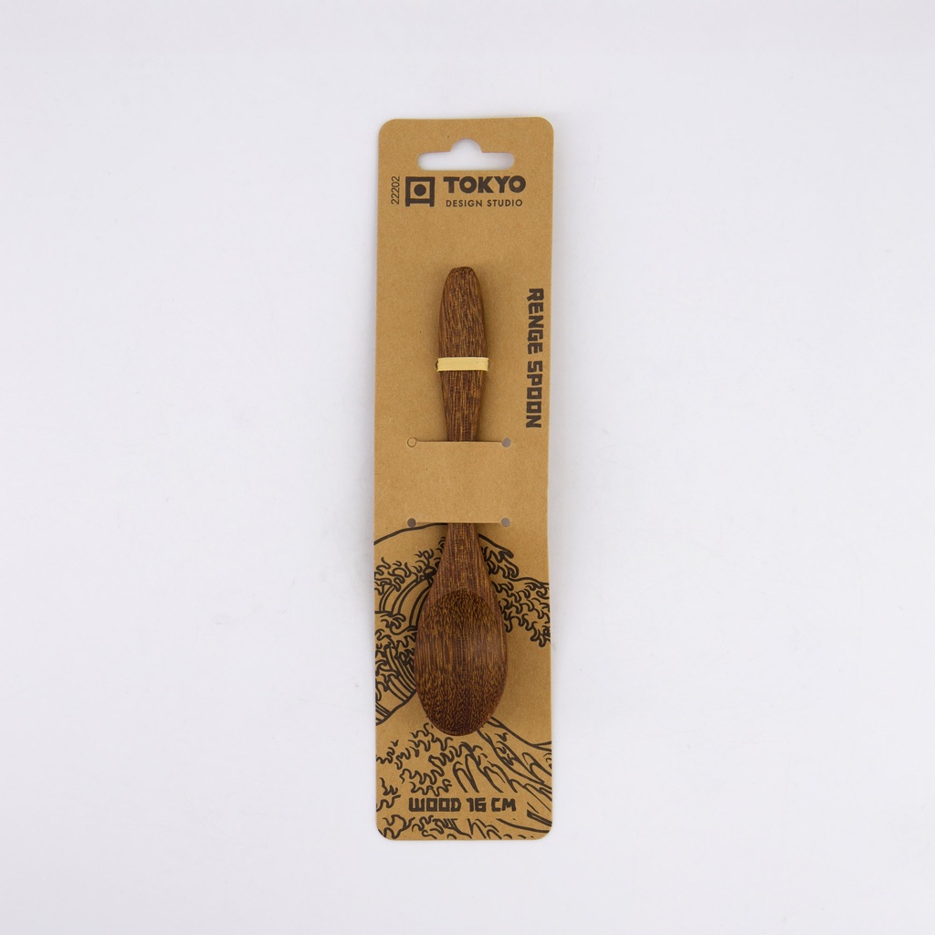 Kitchen Spoon Wood 16cm C-17 22202 20/500