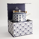 Teapot Blue D 1000ml HJ1124-X12 22276 1/12