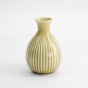 Sake Bottle 8x12cm 250ml Beige KA-73 6/60