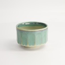 Craft Matcha Bowl 11.5x7.5cm 400ml White/Aqua KA-79 1/40