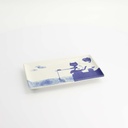 Neko Maruke Cat Plate 23.5x12.5x2cm 35003047 6/48