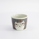Neko Maruke Cat Cup 8.5x7cm 230ml 21038052 6/72