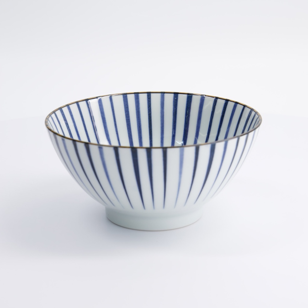 Natsu Tokusa Mixed Bowl 17.8x8.7cm Blue/White 22334 3/36
