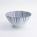 Natsu Tokusa Mixed Bowl 17.8x8.7cm Blue/White 22334 3/36