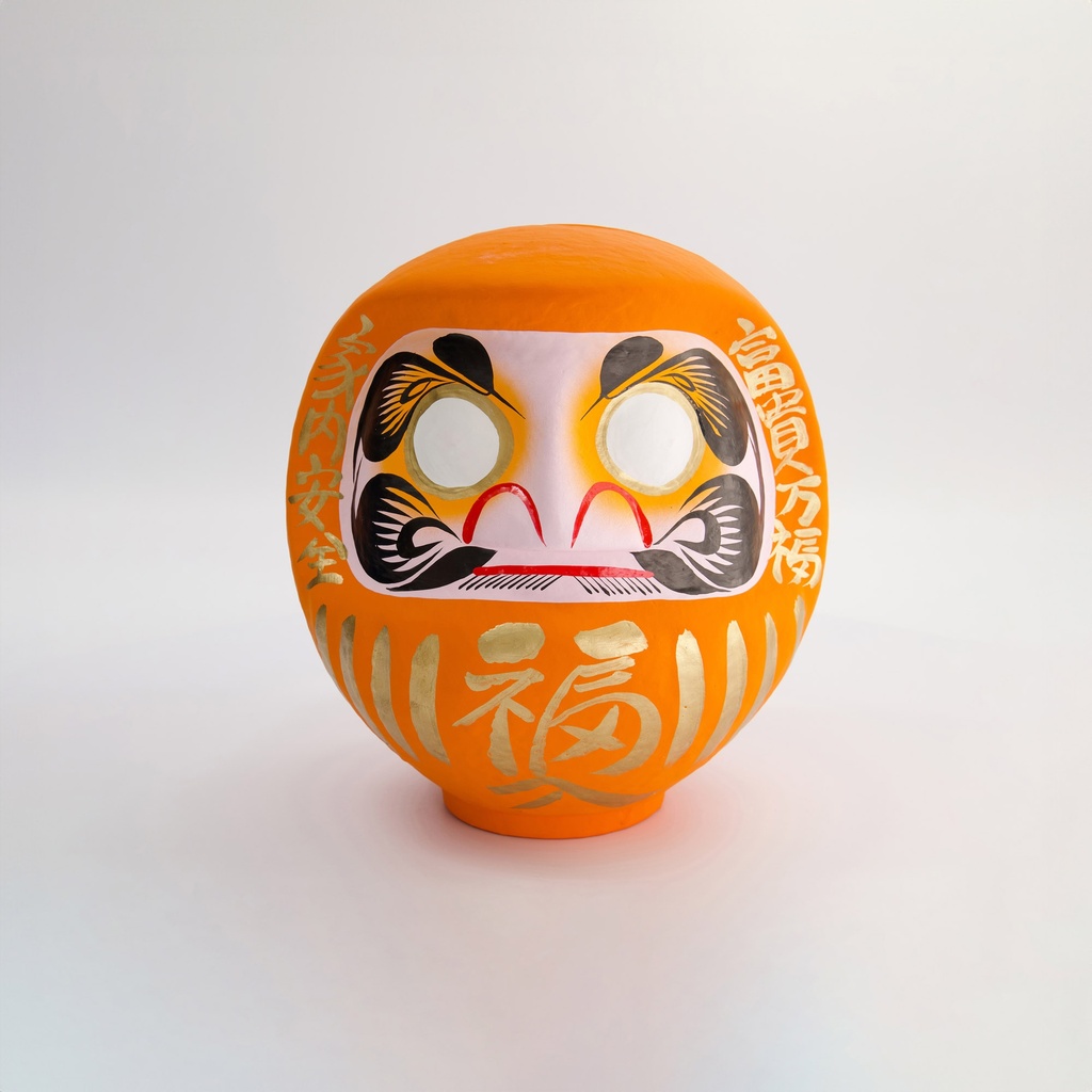 Daruma Orange 9cm 33035 1/200