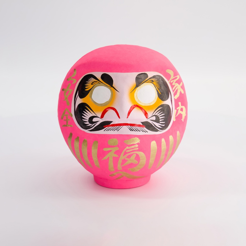 Daruma Pink 12cm 33042 1/100