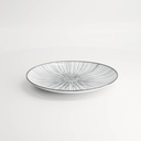 Nippon Black Plate 25.7x3cm Lines TN-4906/D 3/24