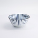 Natsu Tokusa Tayo Bowl 15.2x6.7cm Blue/White 22327 6/48