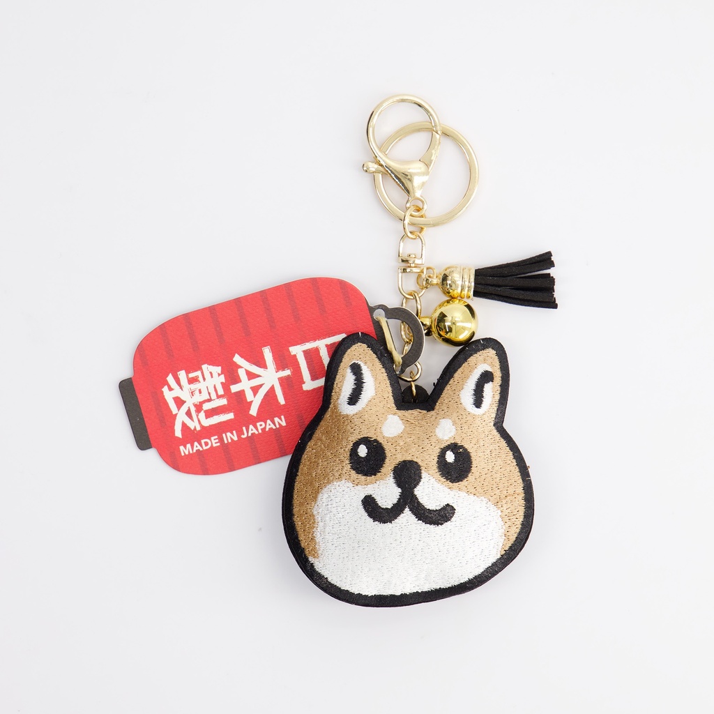 Patch Keychain Shiba-Dog Face 33133 6/24
