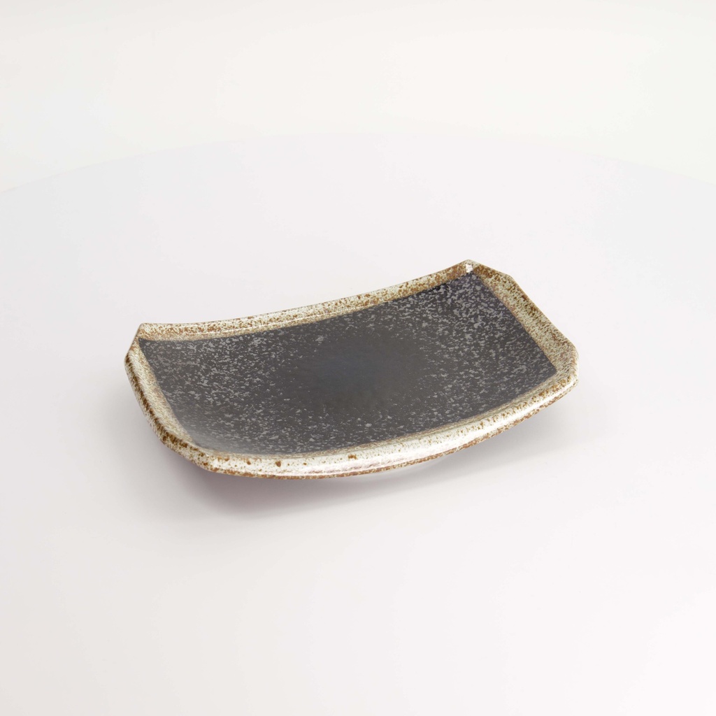 Yuteki Koshui Oblong Plate 22x15x3.5cm 33185 6/36