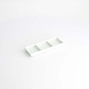 White Sauce Dish 3pcs 16x6cm 33216 (SAI)